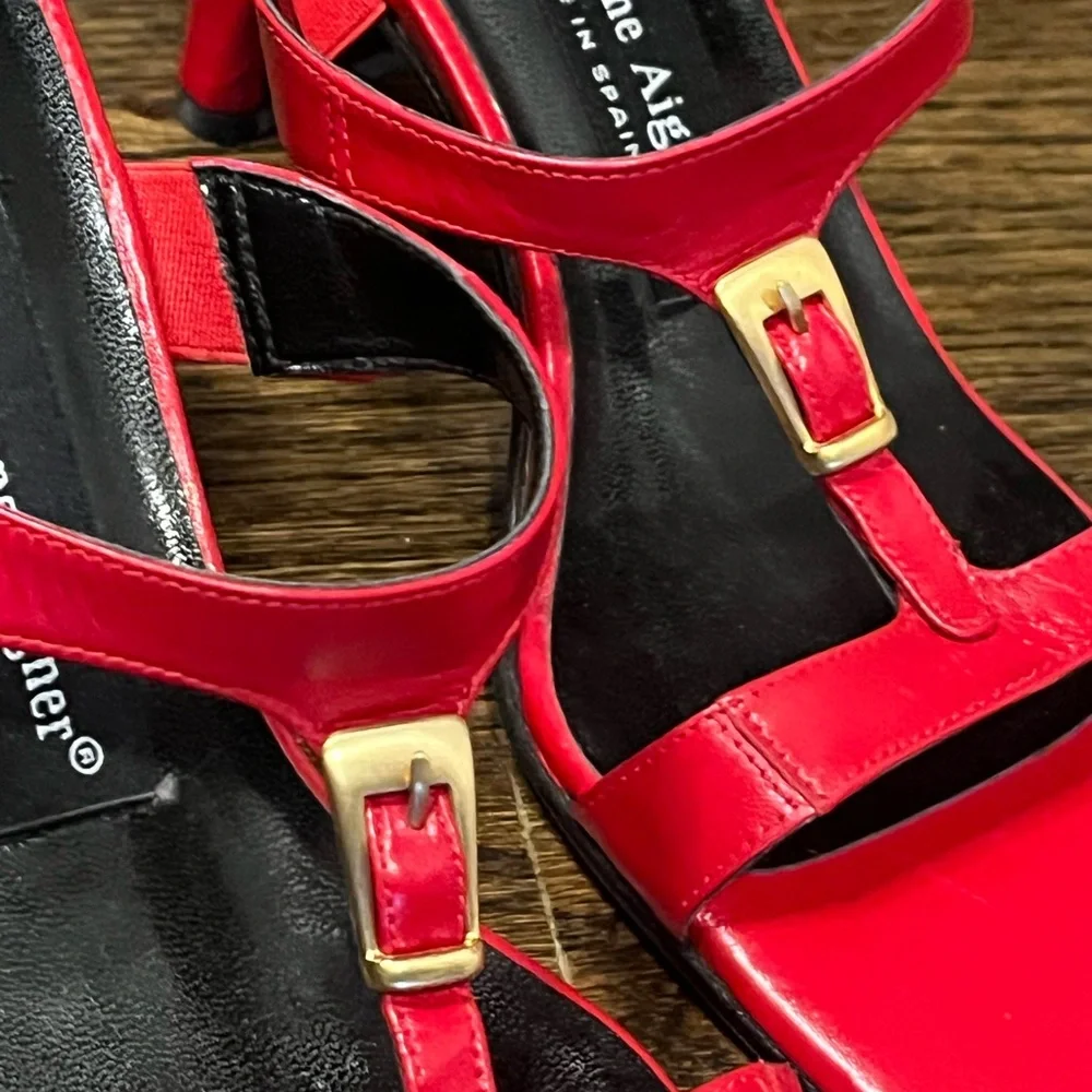 cute Red SZ 6 Etienne Aigner (never worn) - Picture 2 of 10